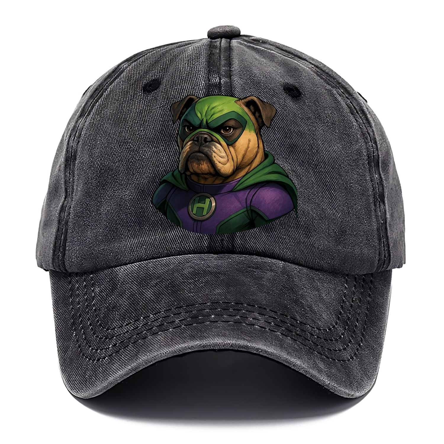Bulldog Strong Hero  - Classic Cap - Graphite