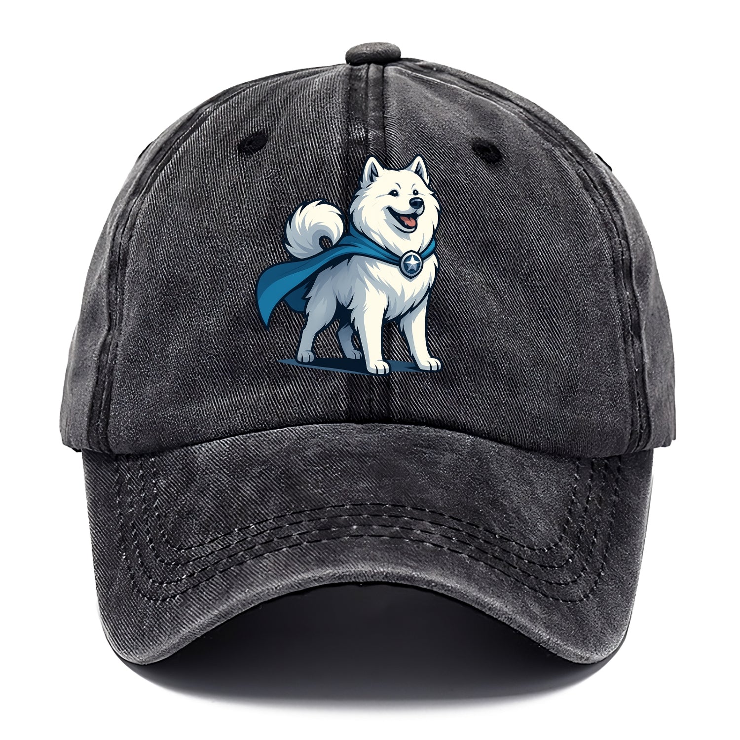 Samoyed Winter Hero  - Classic Cap - Graphite
