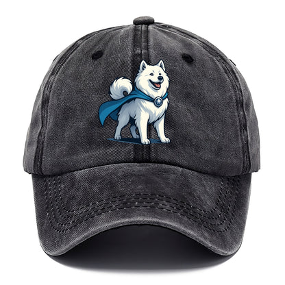 Samoyed Winter Hero  - Classic Cap - Graphite