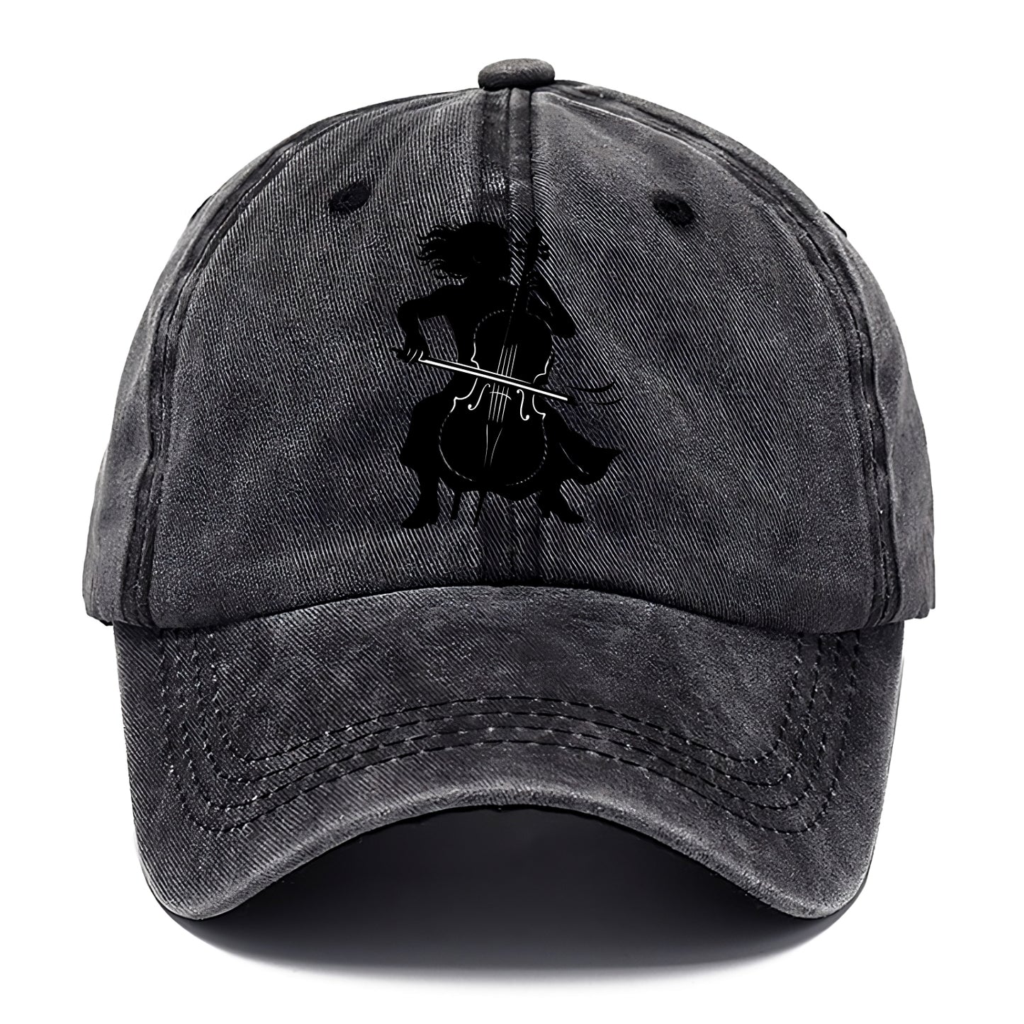 Cellist performing emotional solo - Classic Cap - Graphite