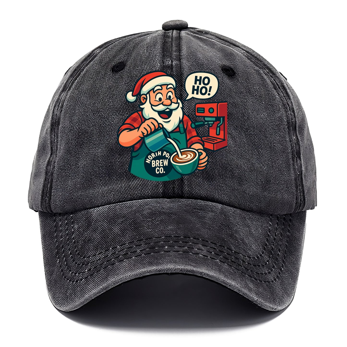 Santa Barista - Classic Cap - Graphite