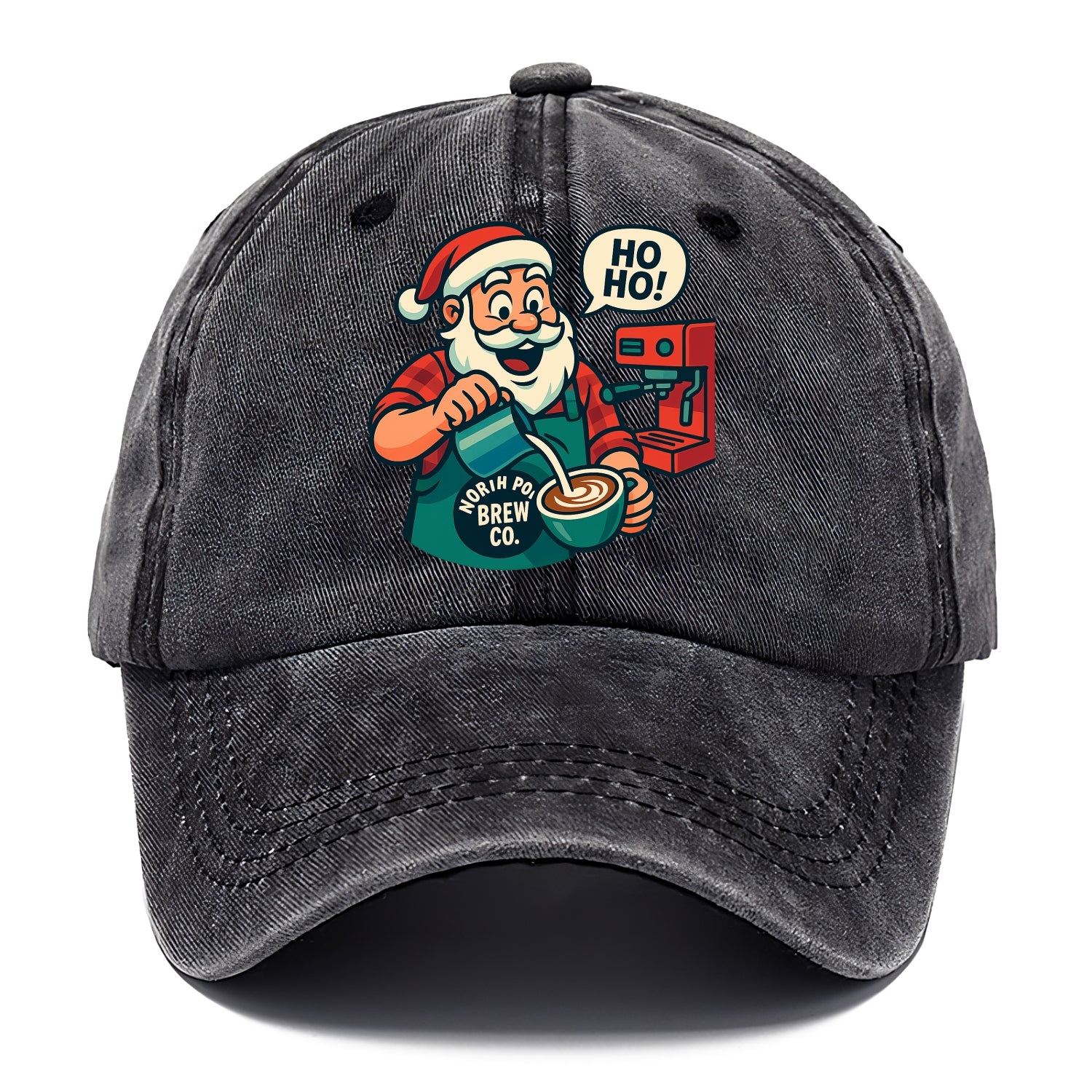Santa Barista - Classic Cap - Graphite