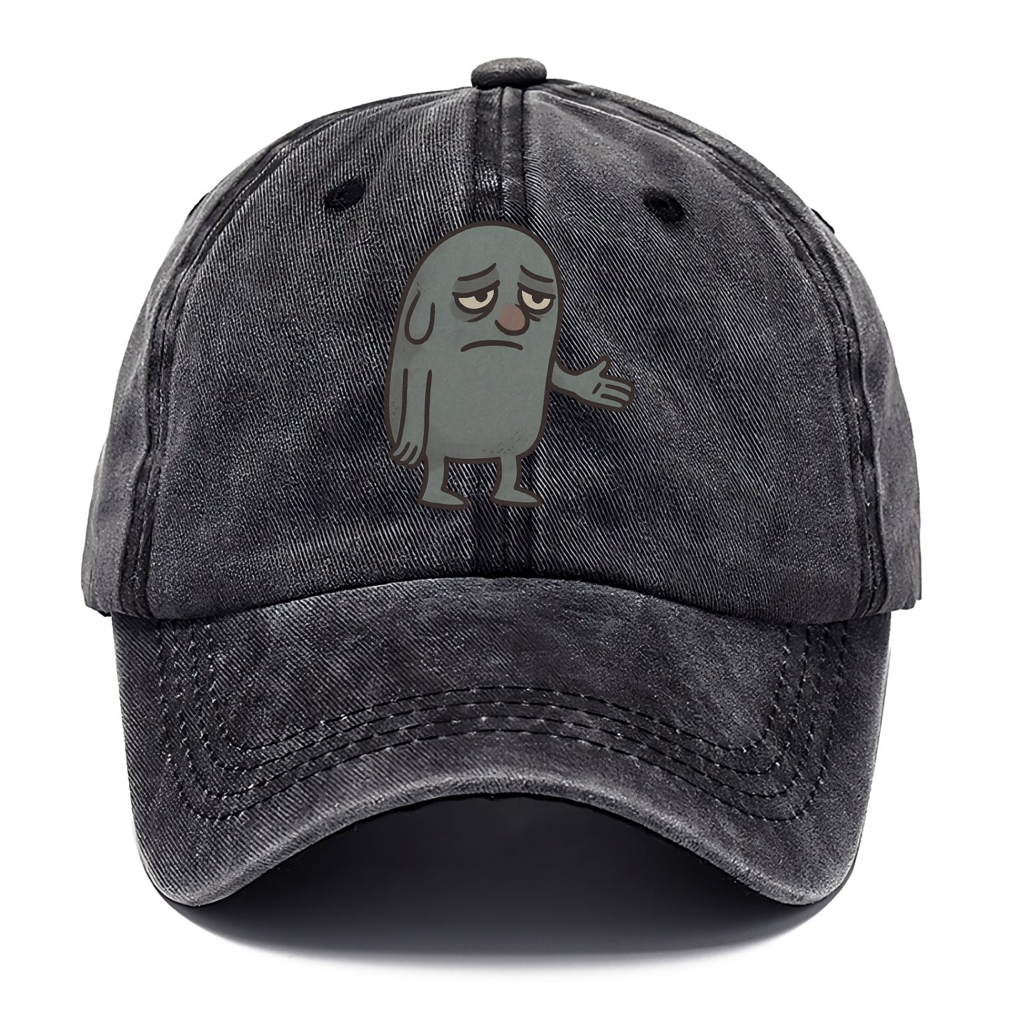 FOLLOWERS ARE GHOSTS | Transparent crowd following nobody - Classic Cap - Graphite
