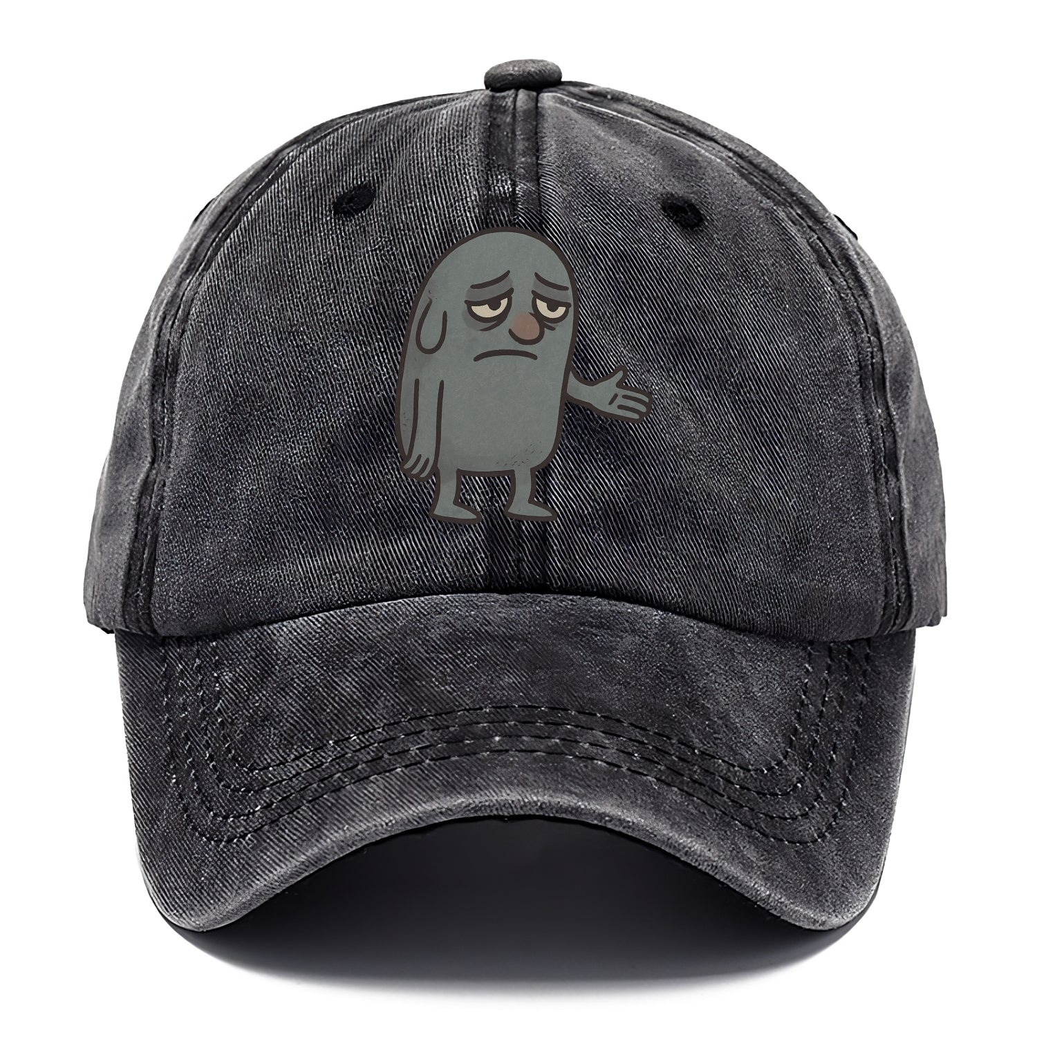 FOLLOWERS ARE GHOSTS | Transparent crowd following nobody - Classic Cap - Graphite