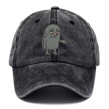 FOLLOWERS ARE GHOSTS | Transparent crowd following nobody - Classic Cap - Graphite