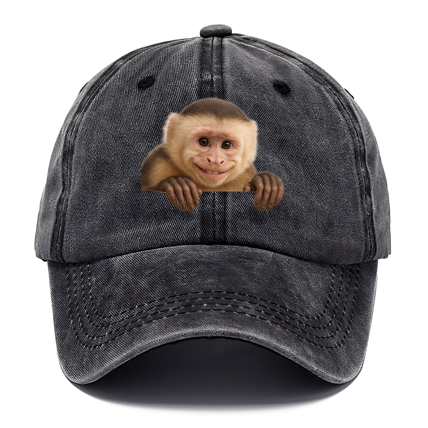 Capuchin Monkey  - Classic Cap - Graphite