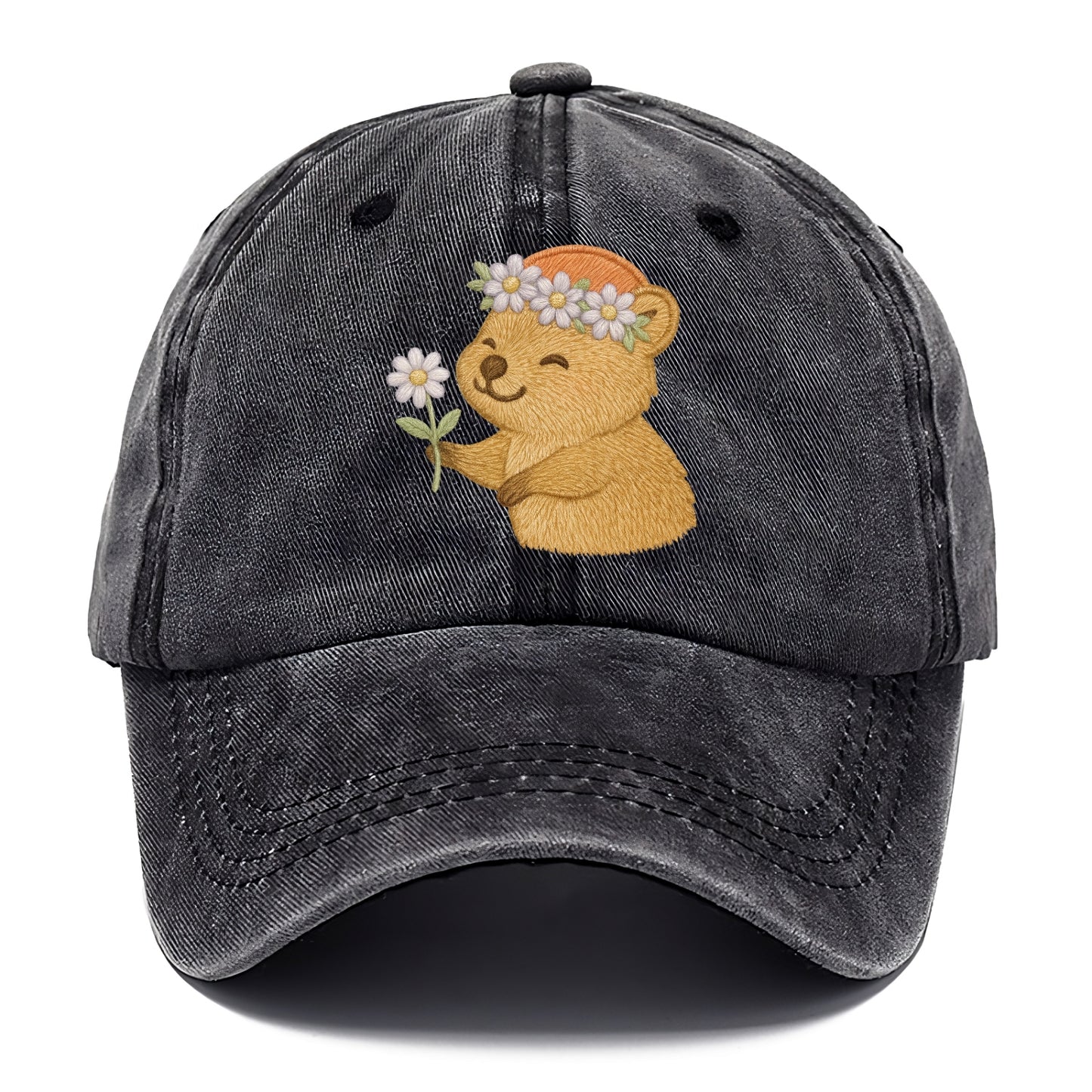Quokka Daisy Chain - Classic Cap - Graphite