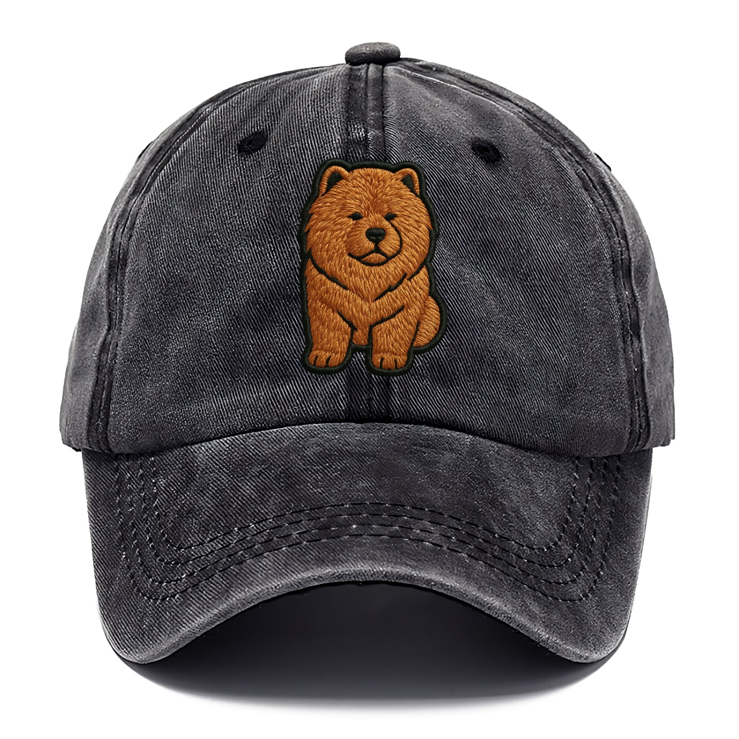 Chow Chow - Trendy lion-mane design with - Classic Cap - Graphite