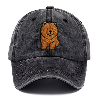 Chow Chow - Trendy lion-mane design with - Classic Cap - Graphite