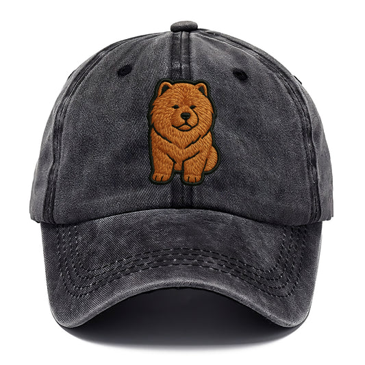 Chow Chow - Trendy lion-mane design with - Classic Cap - Graphite