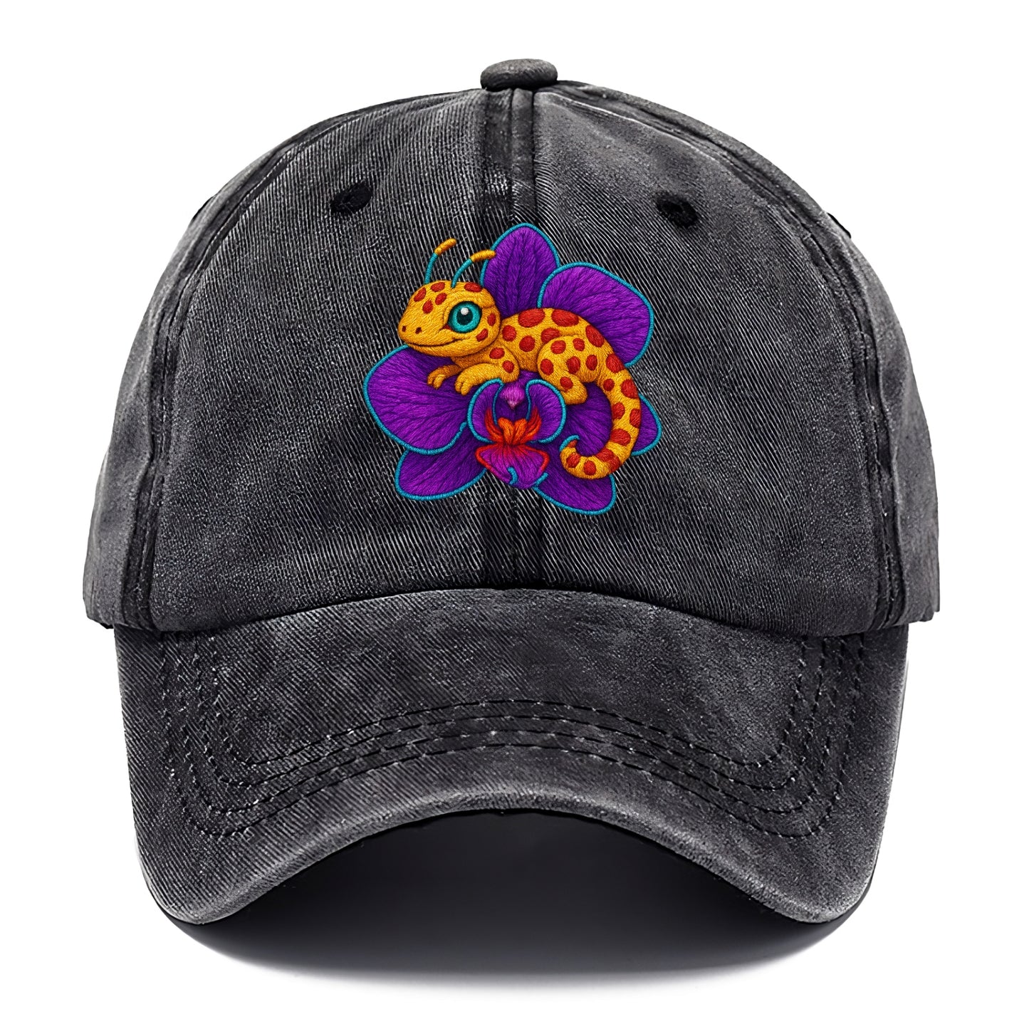 Leopard Orchid - Classic Cap - Graphite