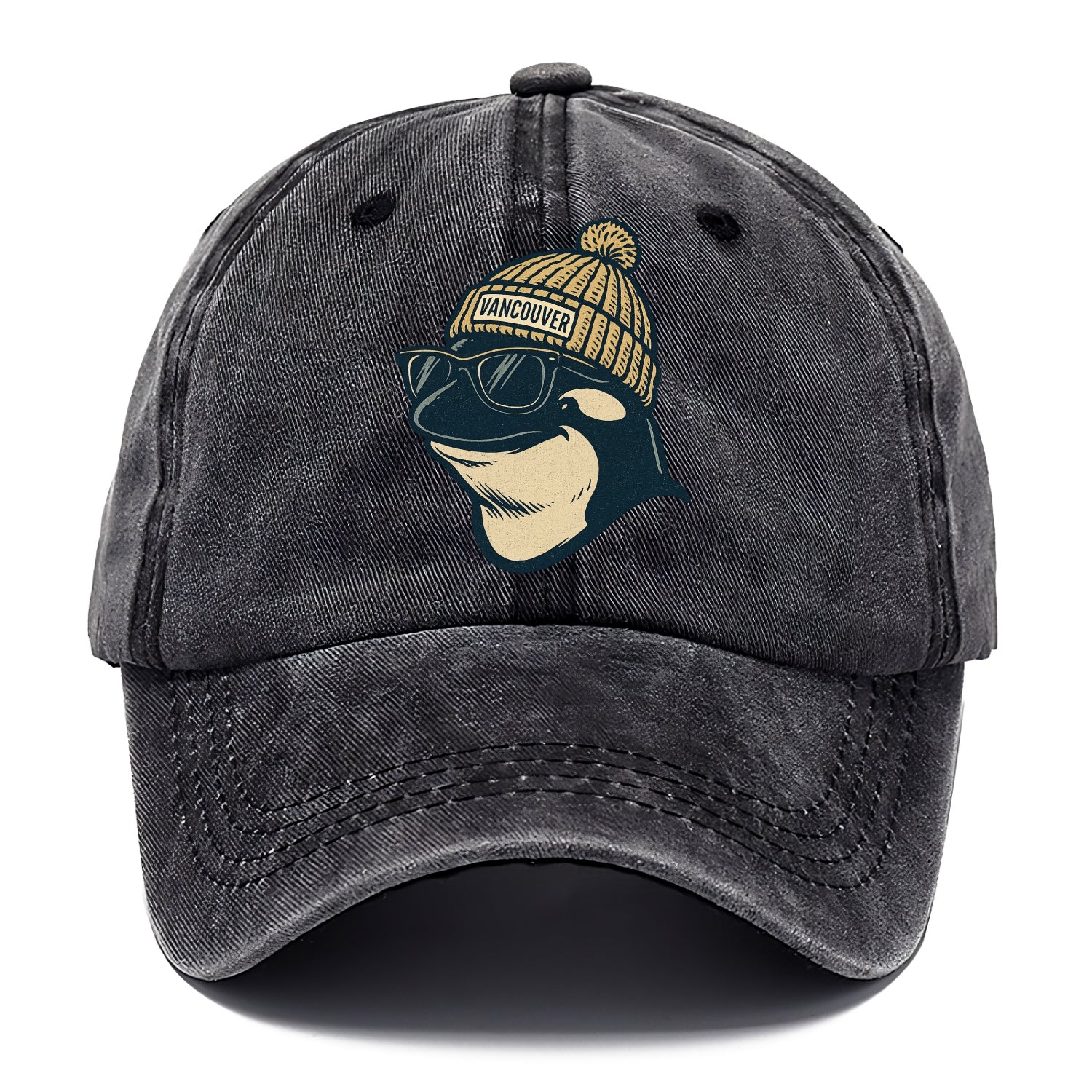 Vancouver Orca wearing Vancouver beanie - Classic Cap - Graphite