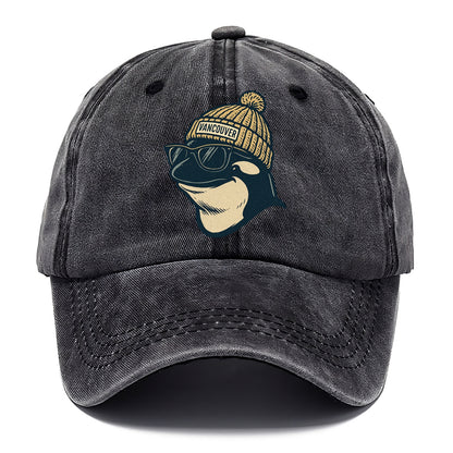 Vancouver Orca wearing Vancouver beanie - Classic Cap - Graphite