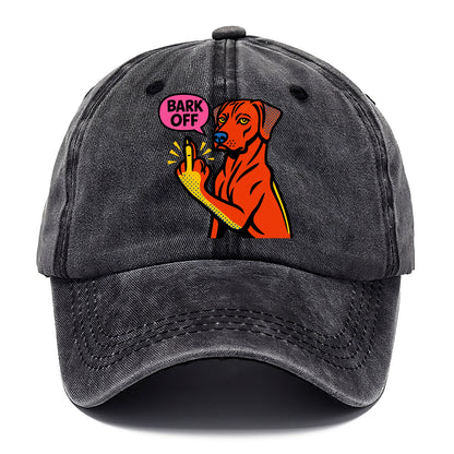 Rhodesian Ridgeback with distinctive ridge on back, athletic muscular paw up - Classic Cap - Graphite