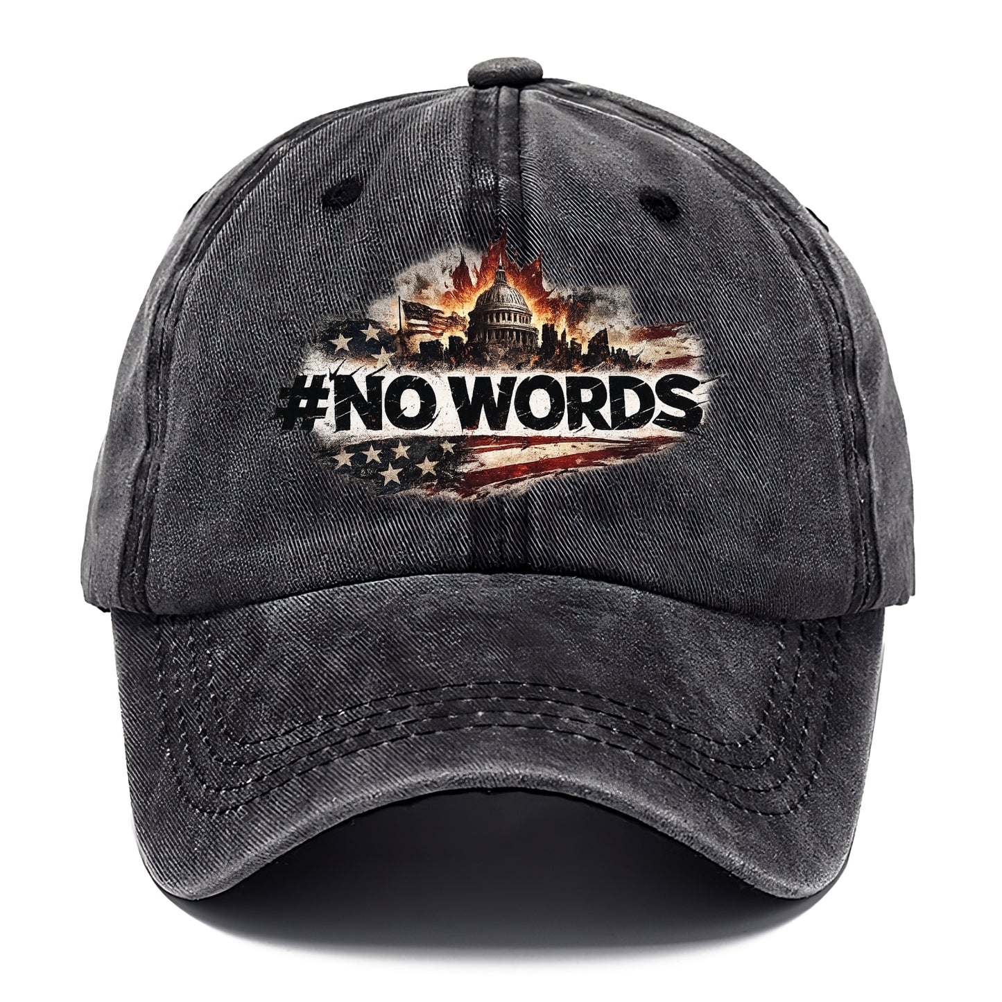 No Words! - Classic Cap - Graphite