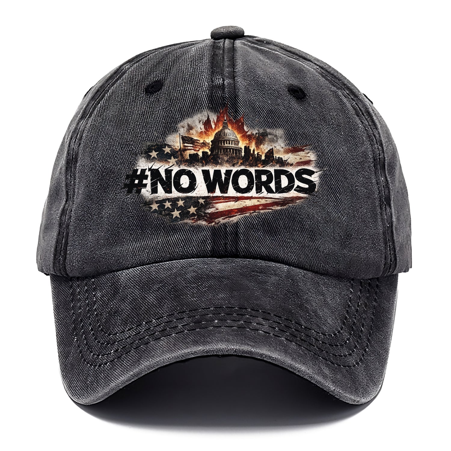 No Words! - Classic Cap - Graphite