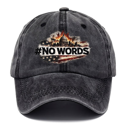 No Words! - Classic Cap - Graphite
