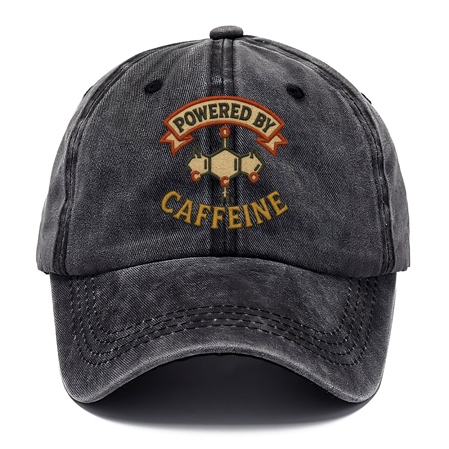 Powered By Caffeine  - Classic Cap - Graphite
