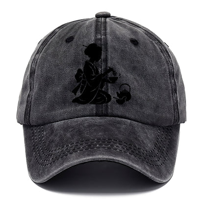 Geisha traditional tea ceremony - Classic Cap - Graphite