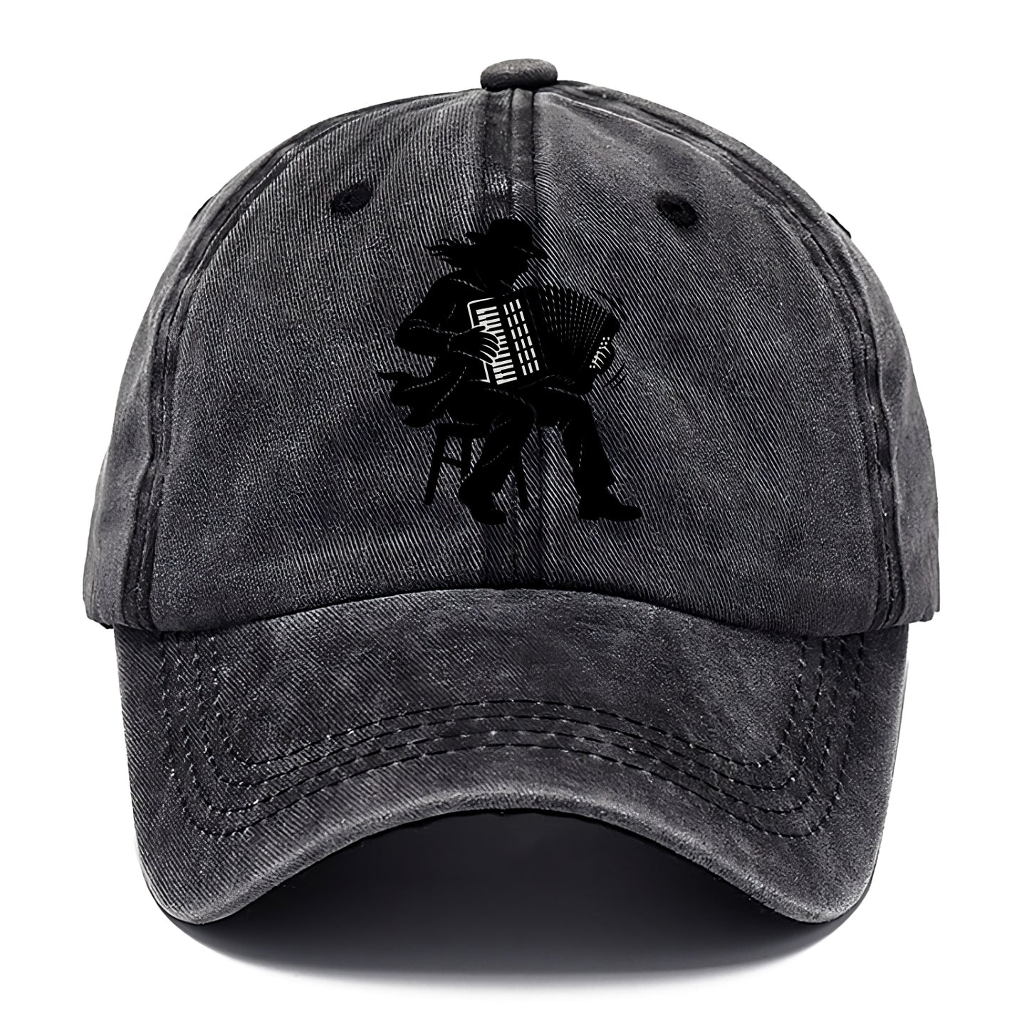 Accordion player street musician - Classic Cap - Graphite