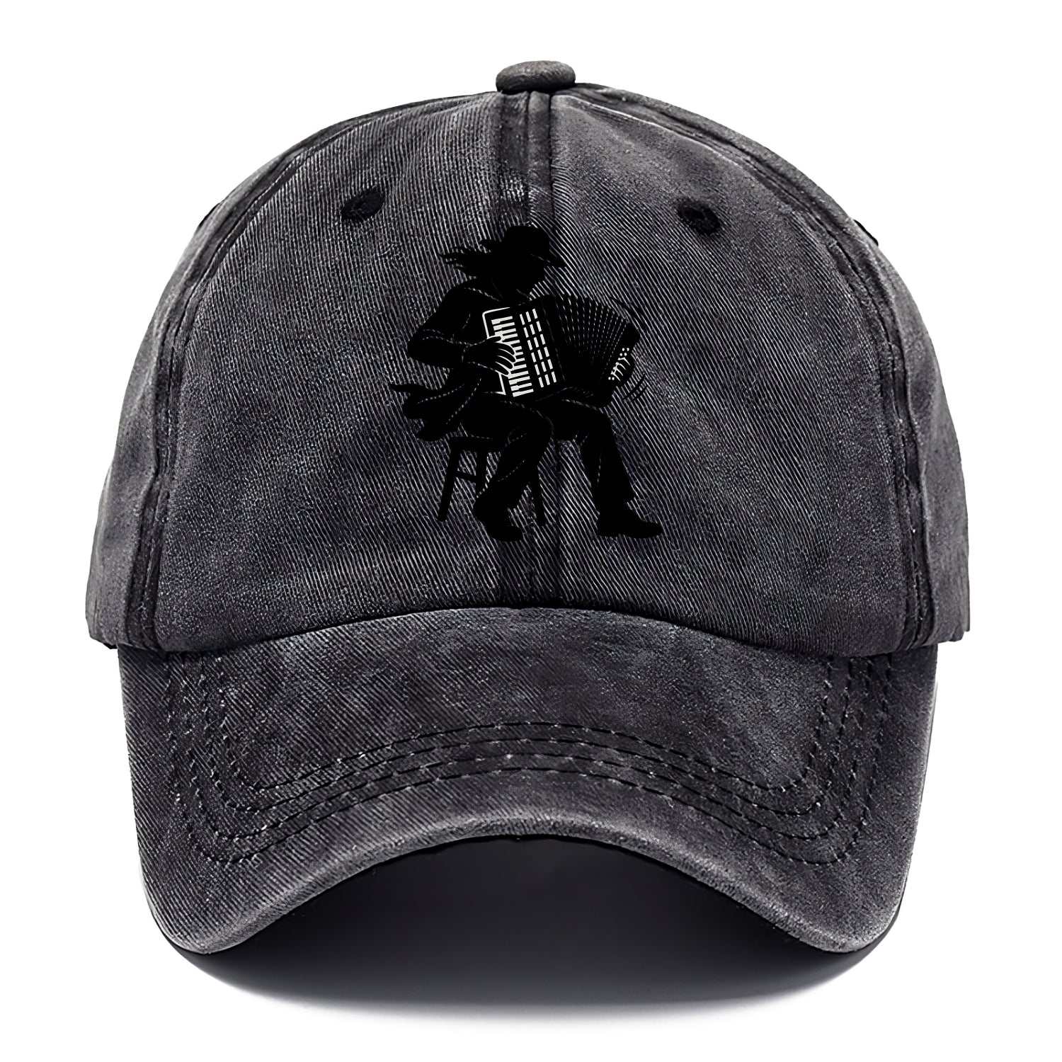 Accordion player street musician - Classic Cap - Graphite