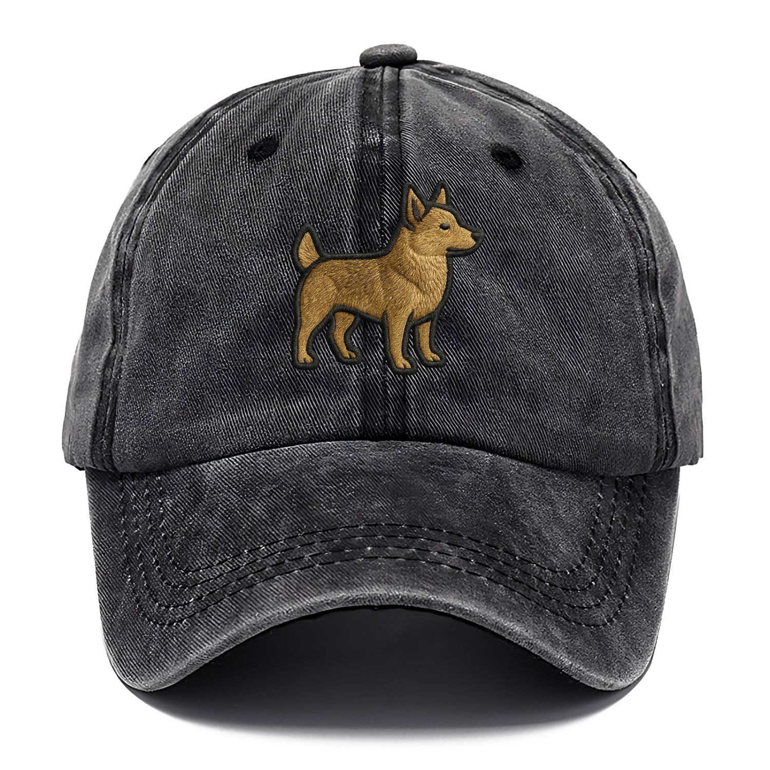Swedish Vallhund - Contemporary Viking d - Classic Cap - Graphite