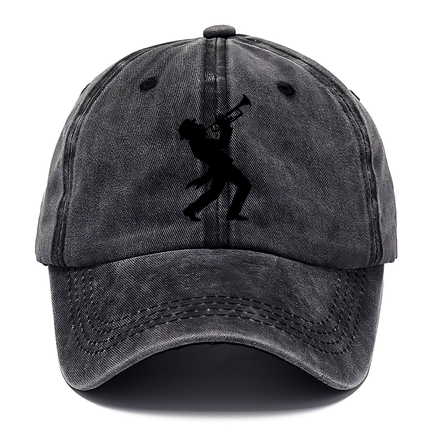 Trumpet player hitting high note - Classic Cap - Graphite