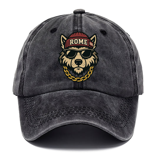 Rome Wolf - Classic Cap - Graphite