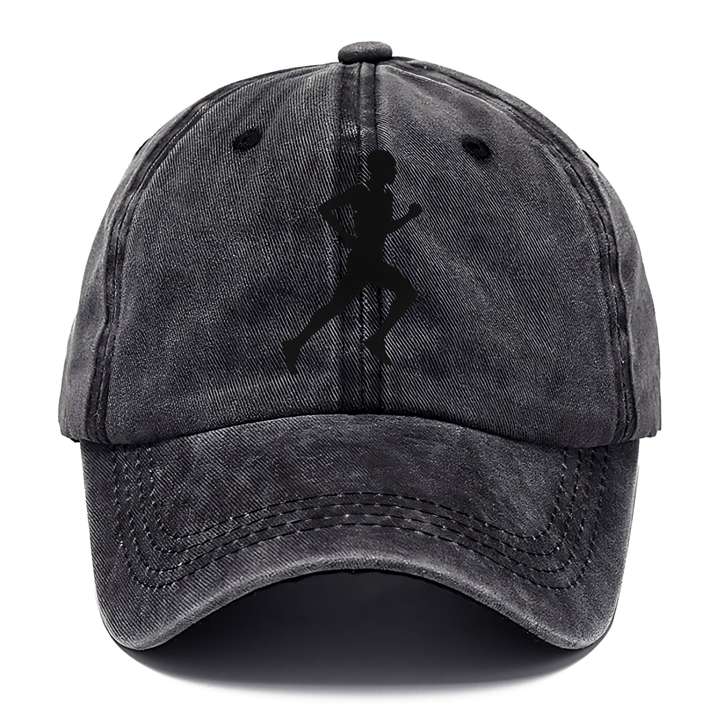 Kenyan distance runner stride - Classic Cap - Graphite