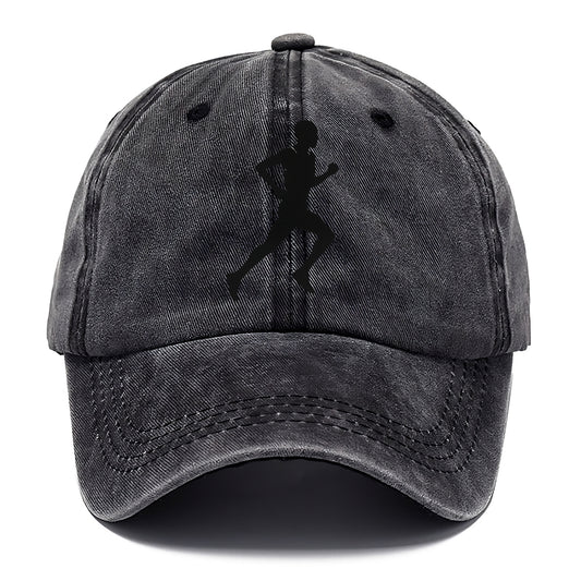 Kenyan distance runner stride - Classic Cap - Graphite