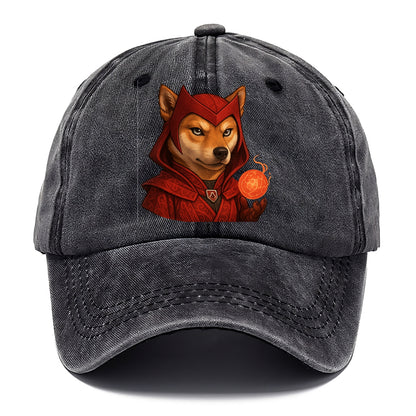 Shiba Inu Scarlet Witch  - Classic Cap - Graphite