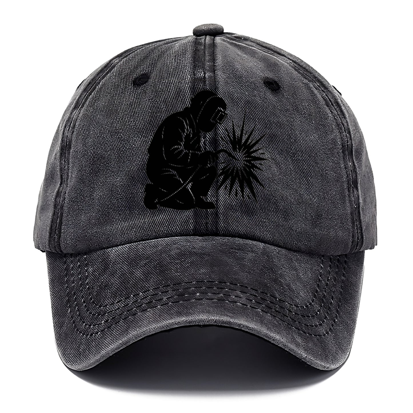 Welder sparks flying dramatically - Classic Cap - Graphite