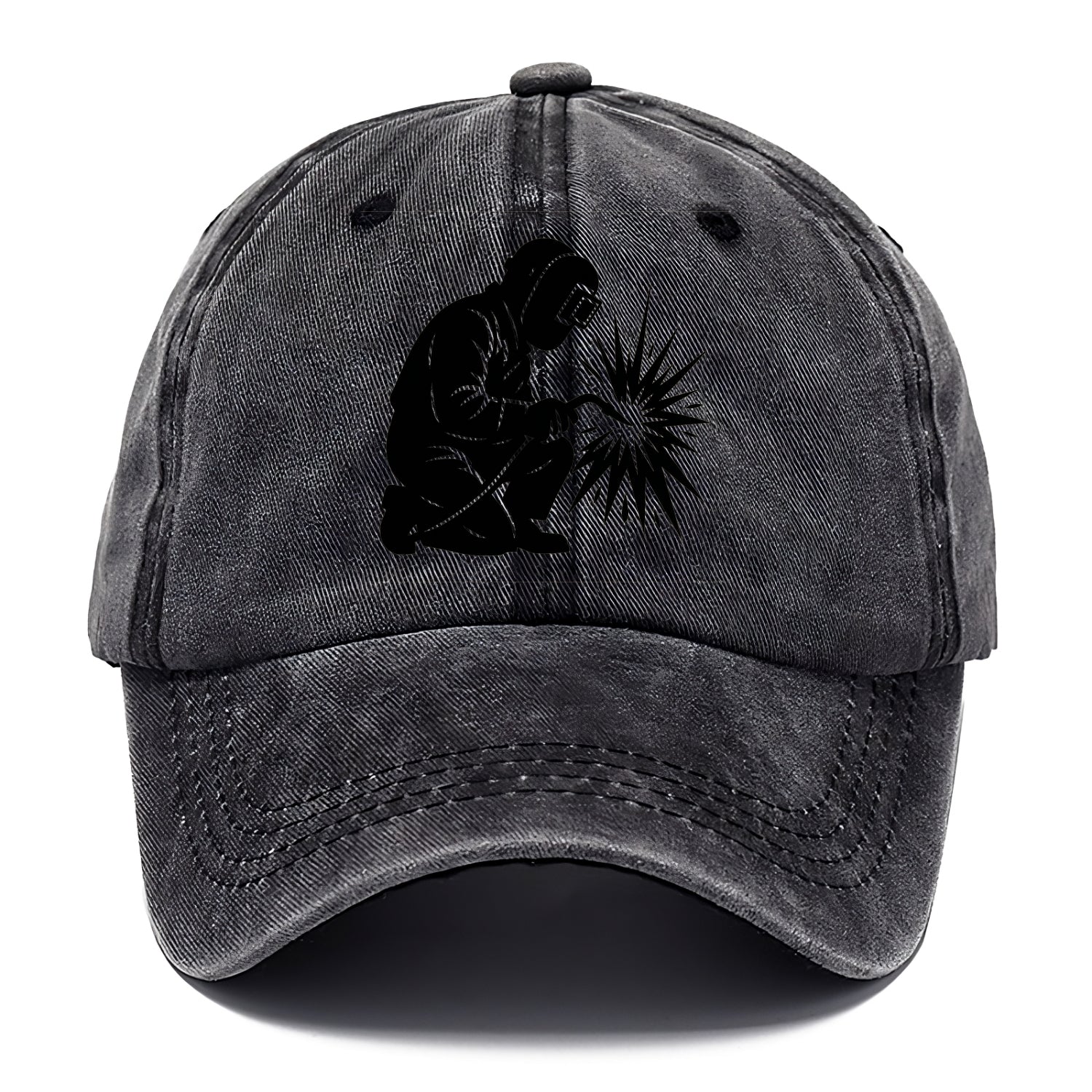 Welder sparks flying dramatically - Classic Cap - Graphite