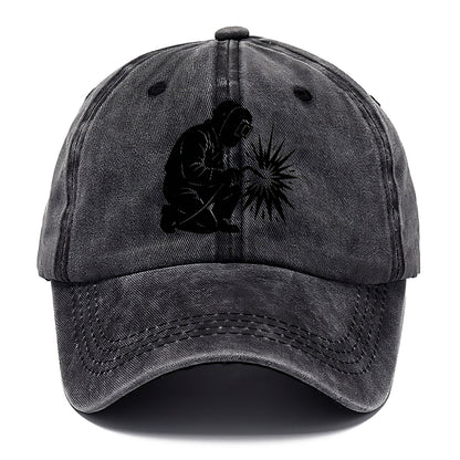 Welder sparks flying dramatically - Classic Cap - Graphite
