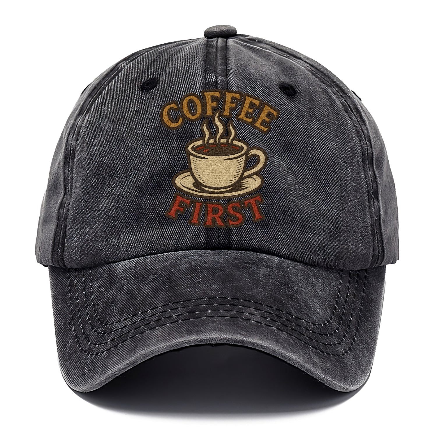 Coffee First  - Classic Cap - Graphite