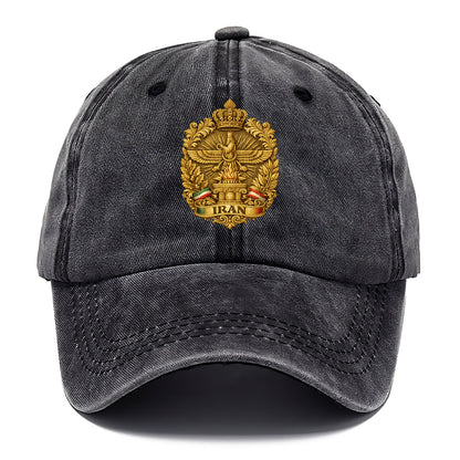 Iran Fire Temple Emblem - Classic Cap - Graphite