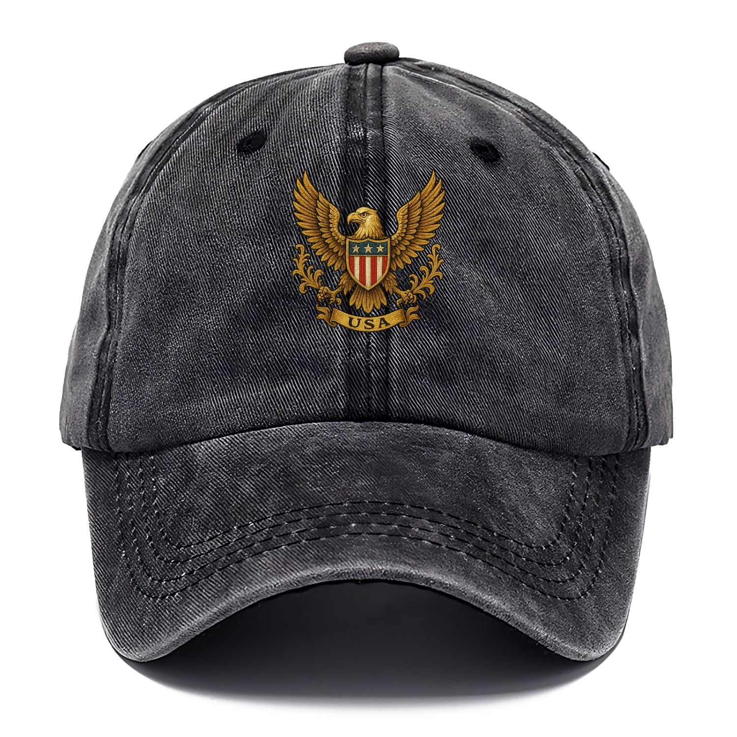 Usa Heritage Eagle 3 - Classic Cap - Graphite