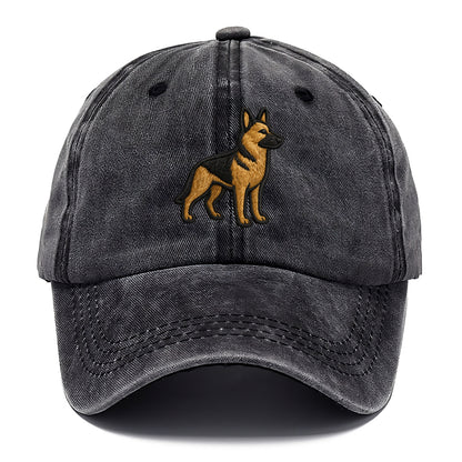 German Shepherd - Trendy minimal silhoue - Classic Cap - Graphite