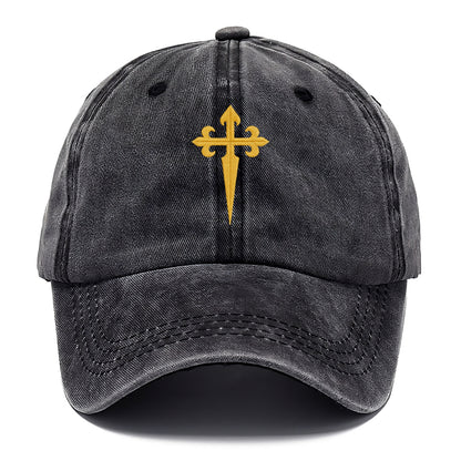 Order Of Santiago Cross - Classic Cap - Graphite