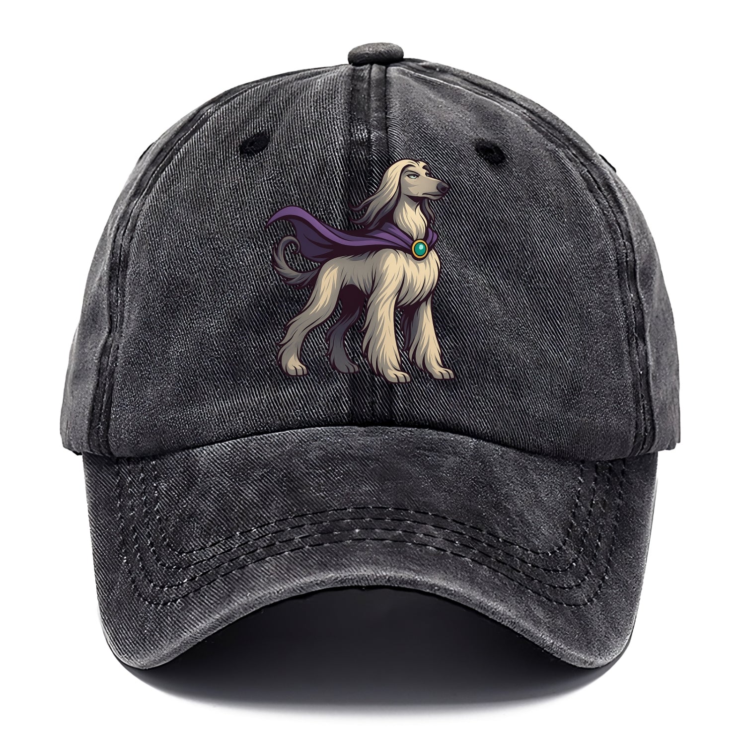 Afghan Hound Mystic Hero  - Classic Cap - Graphite