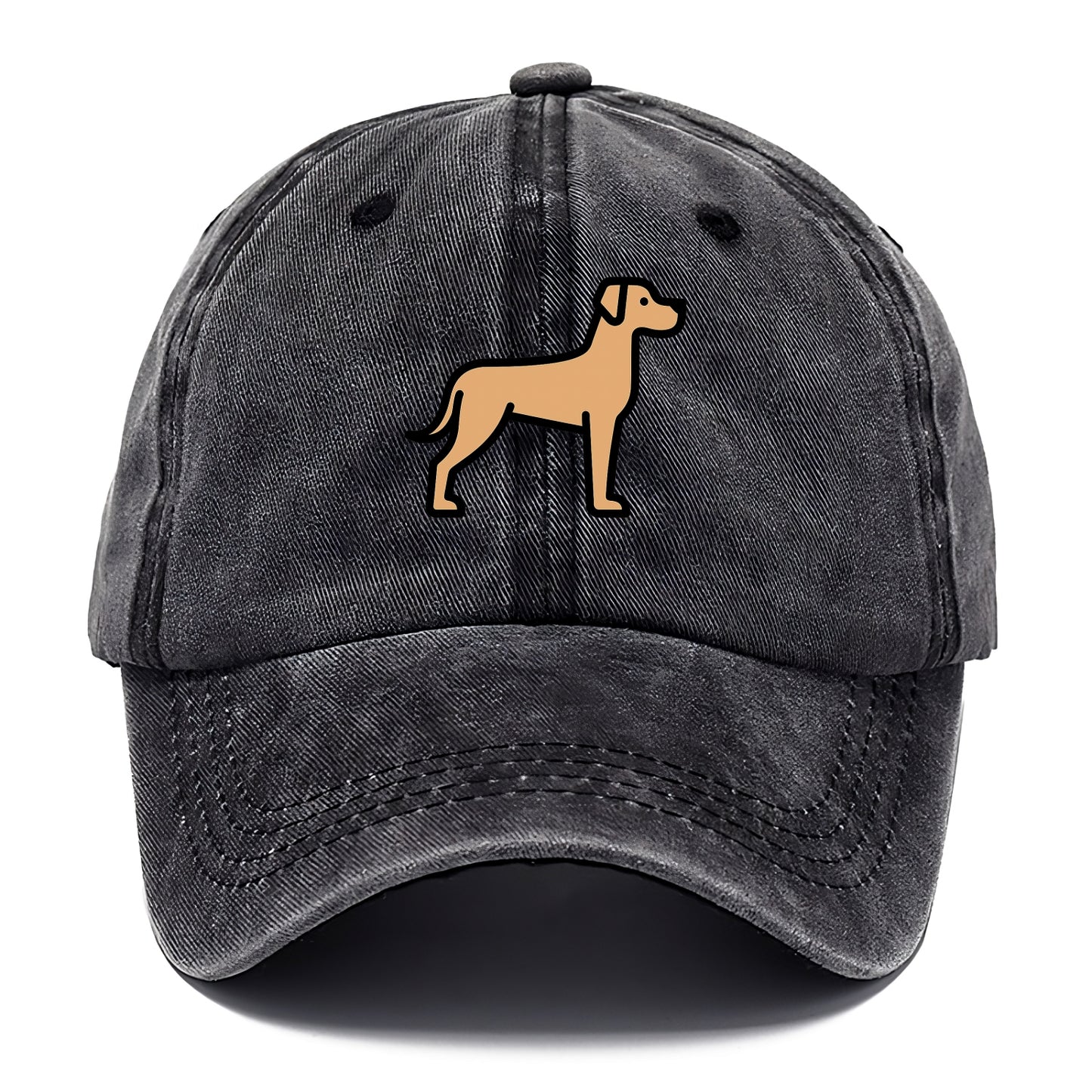 Great Dane - Fawn colored flat side profile - Classic Cap - Graphite