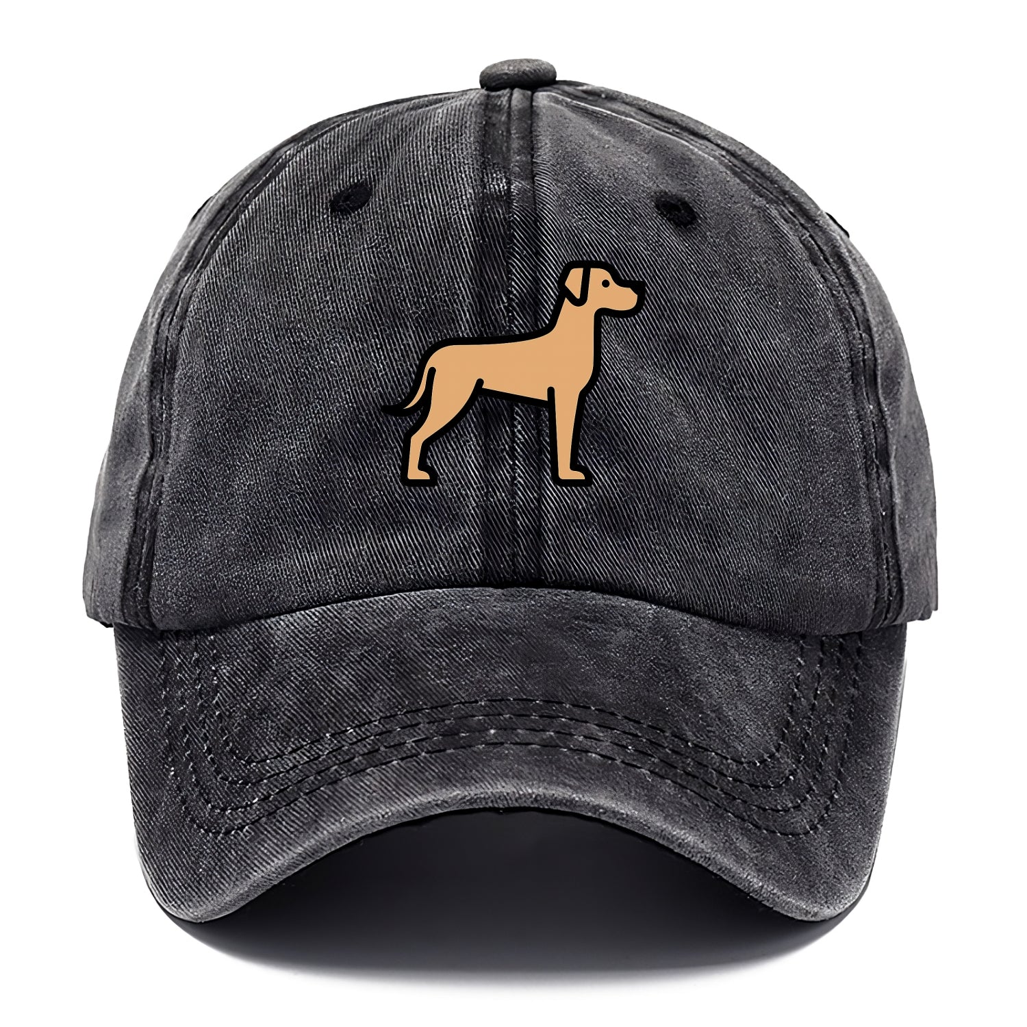 Great Dane - Fawn colored flat side profile - Classic Cap - Graphite