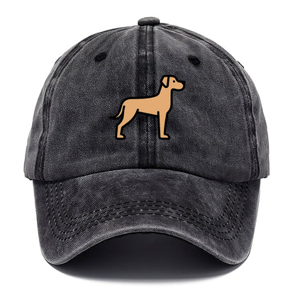 Great Dane - Fawn colored flat side profile - Classic Cap - Graphite