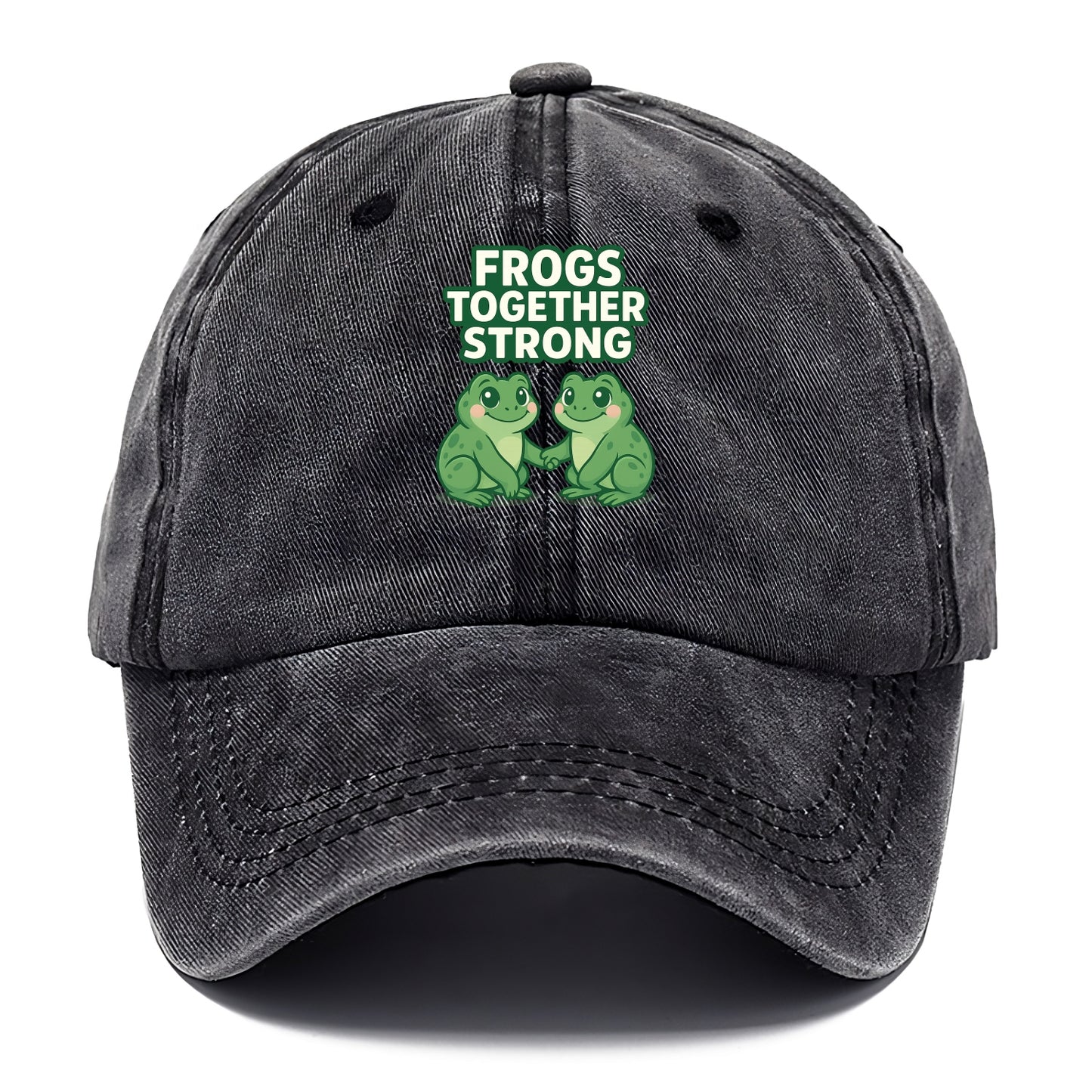 Frogs Together Strong 2 - Classic Cap - Graphite