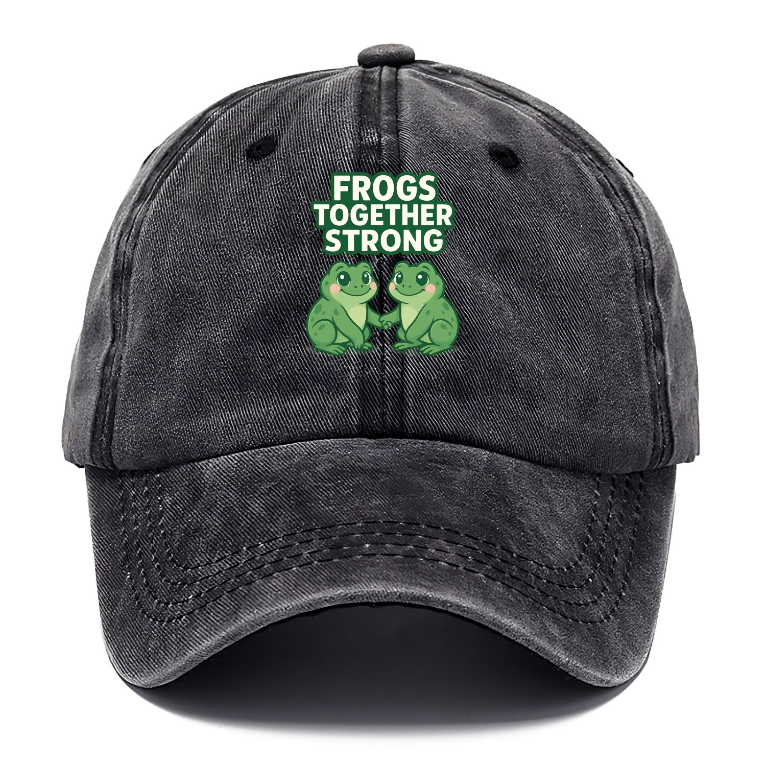 Frogs Together Strong 2 - Classic Cap - Graphite