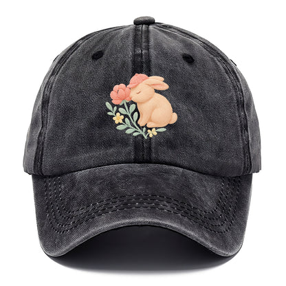 Peach Bunny - Classic Cap - Graphite