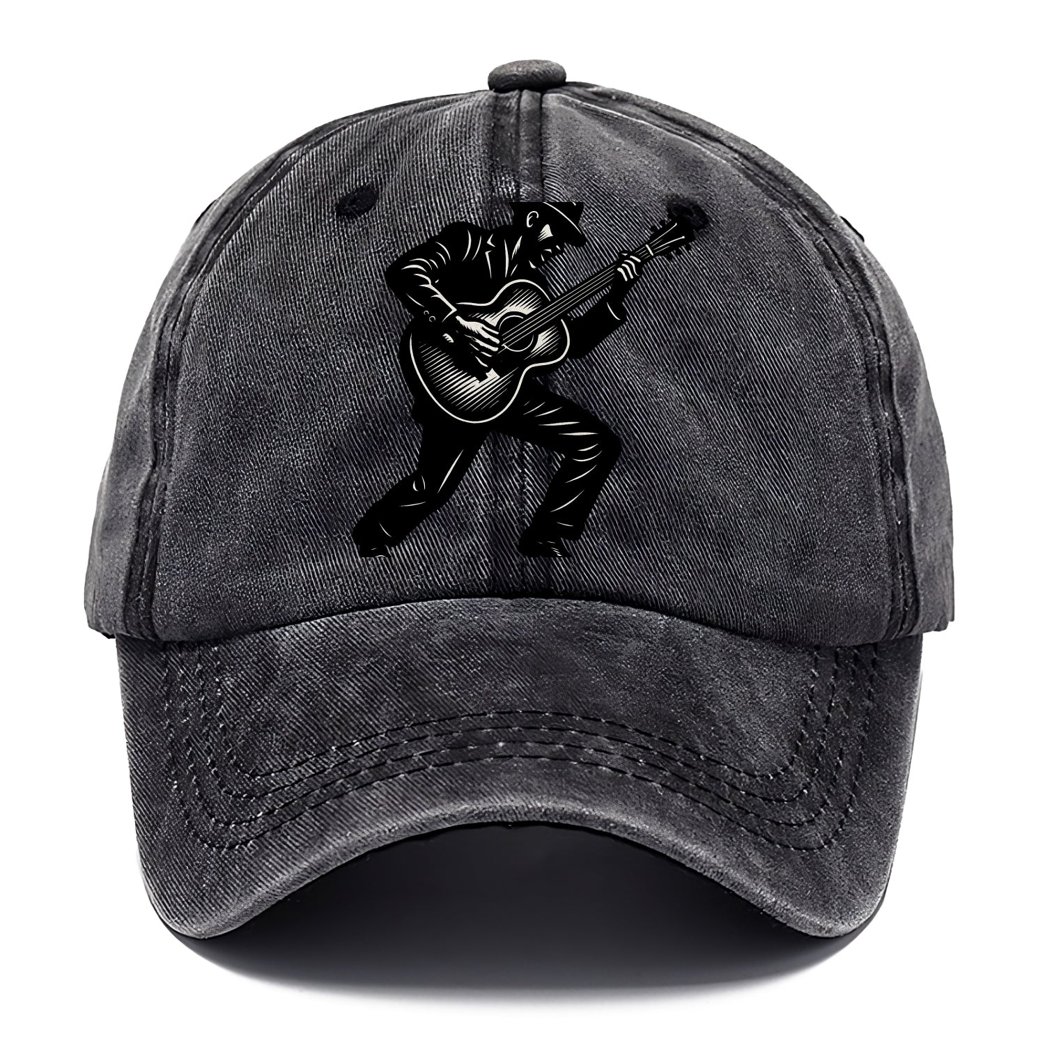 Guitarist playing acoustic guitar - Classic Cap - Graphite