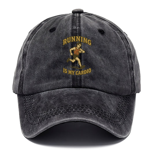 Running Late Is My Cardio  - Classic Cap - Graphite