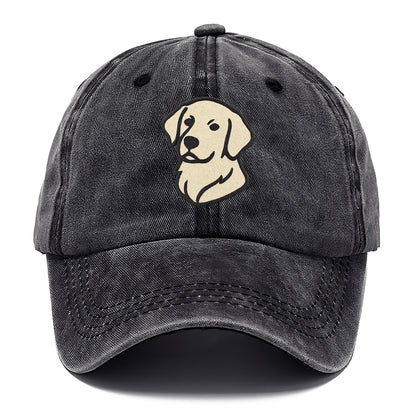 Golden Retriever - Head tilt curious pos Classic Cap - Graphite
