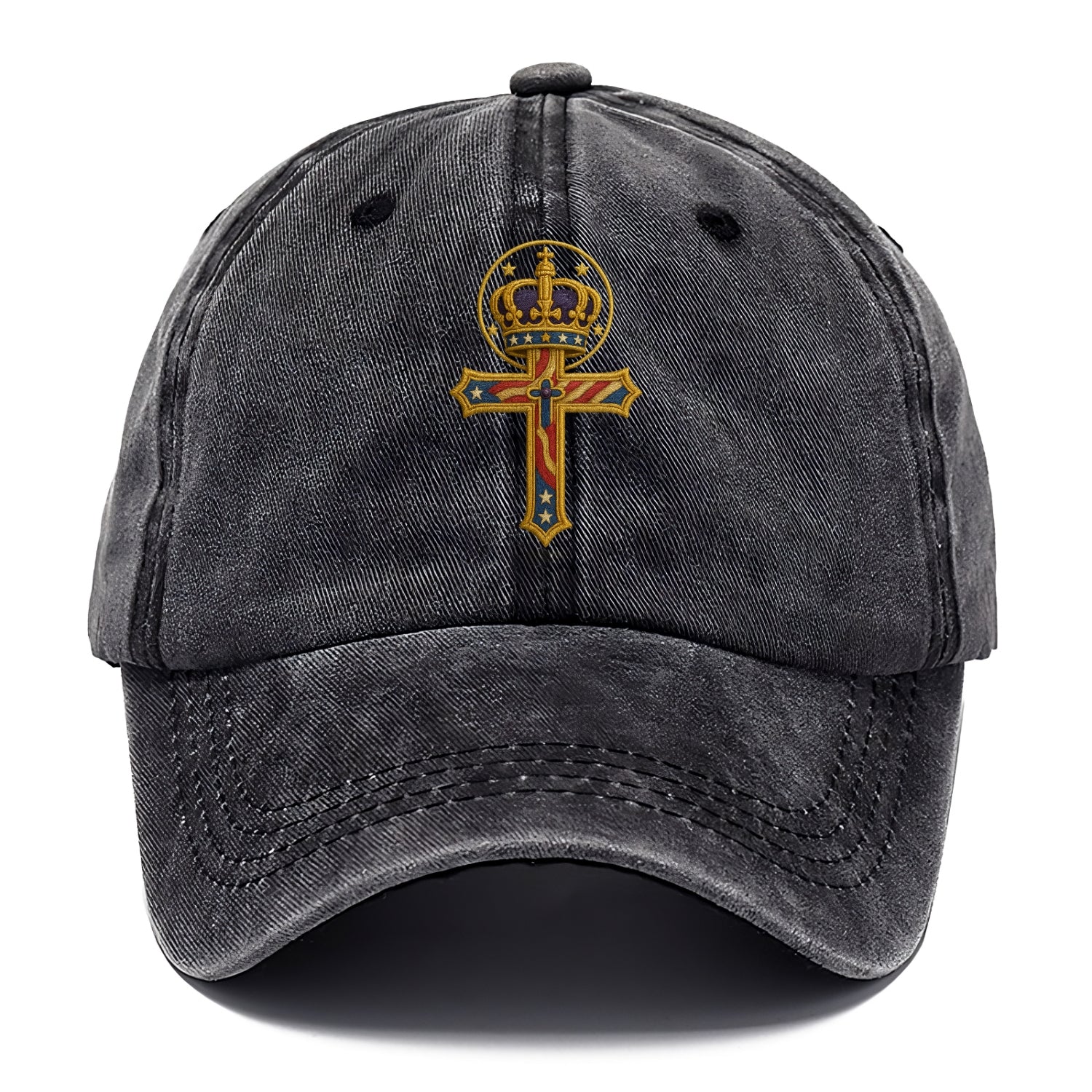 Cross and Crown  - Classic Cap - Graphite